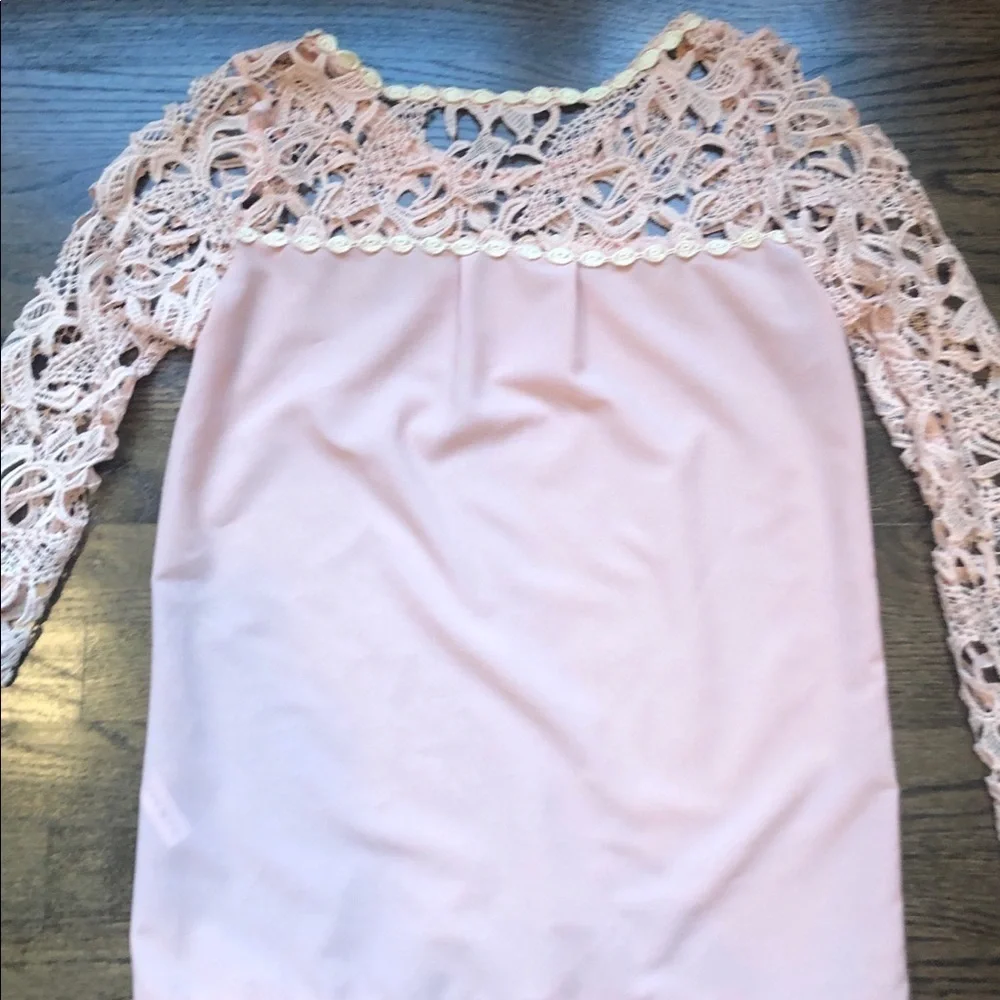 Dressy lace top
